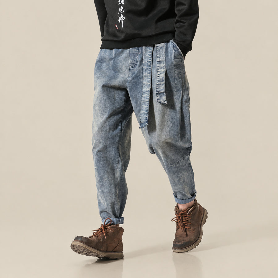 Minato Denim Harem Pants