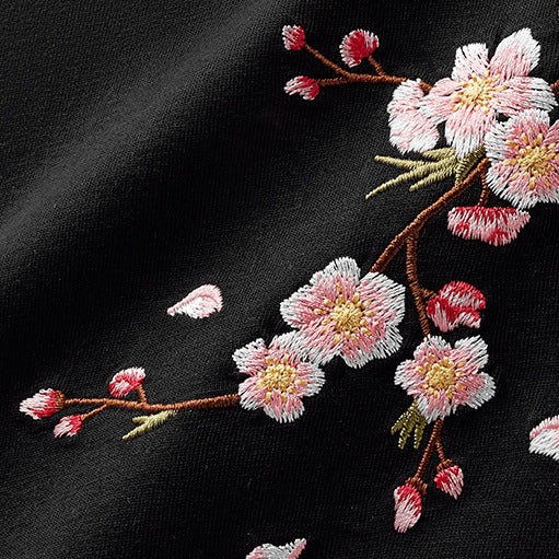 Sakura Embroidered Shirt