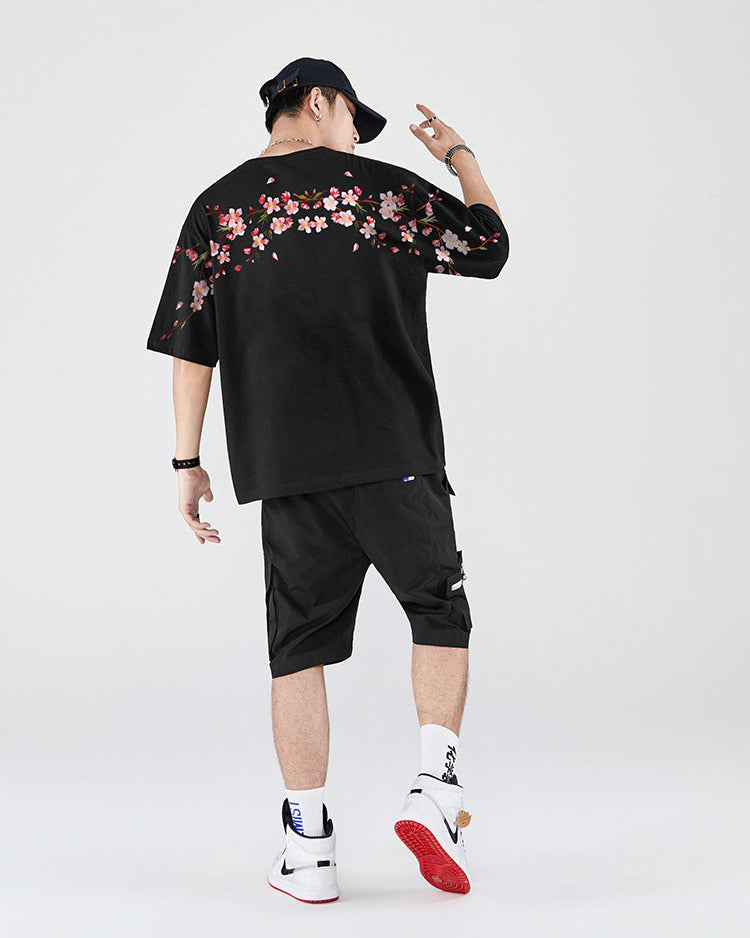 Sakura Embroidered Shirt