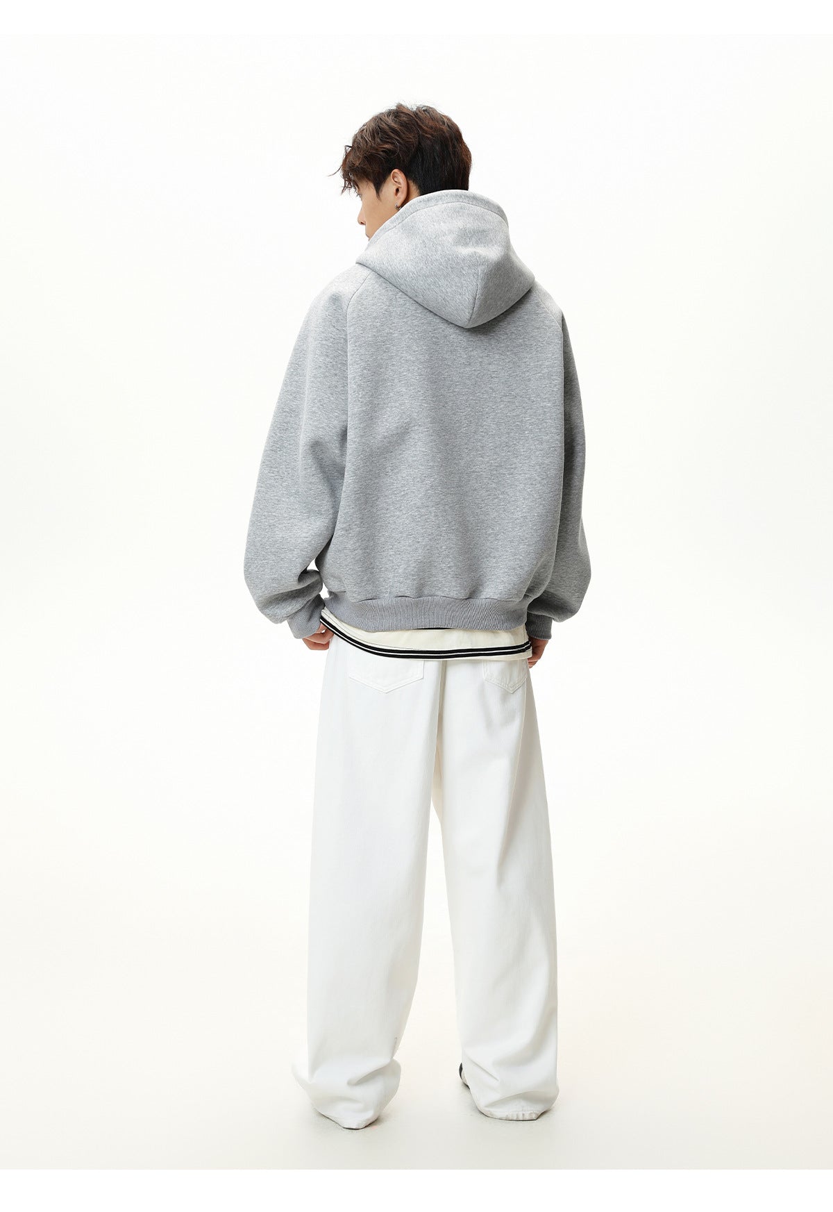 Shizuka Half-Zip Hoodie | Cotton | Japanese Streetwear – KUNOJI