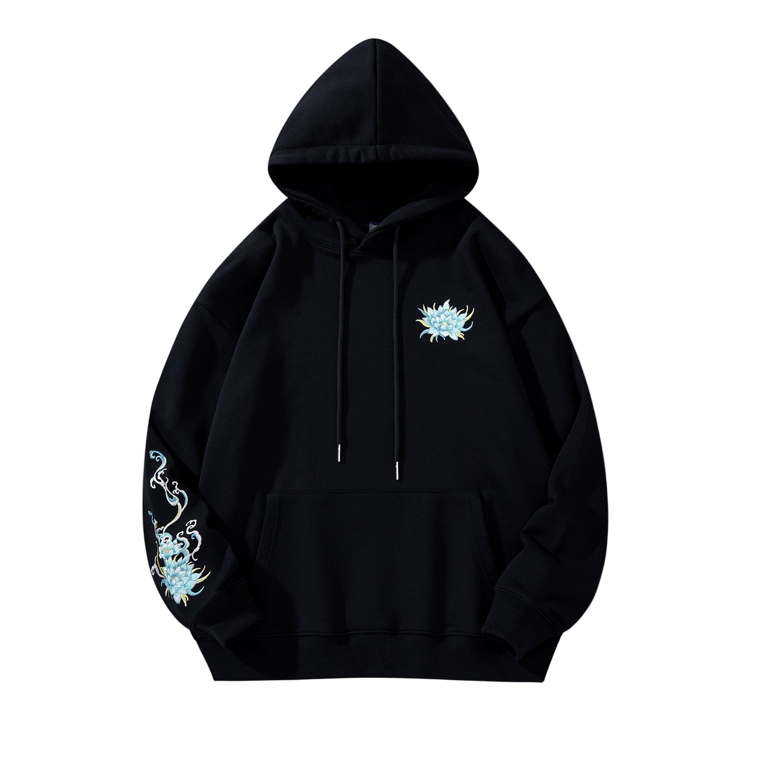 Ryū Embroidered Dragon Hoodie | Japanese Streetwear – KUNOJI