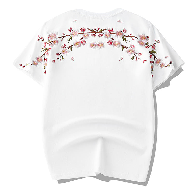 Sakura Embroidered Shirt
