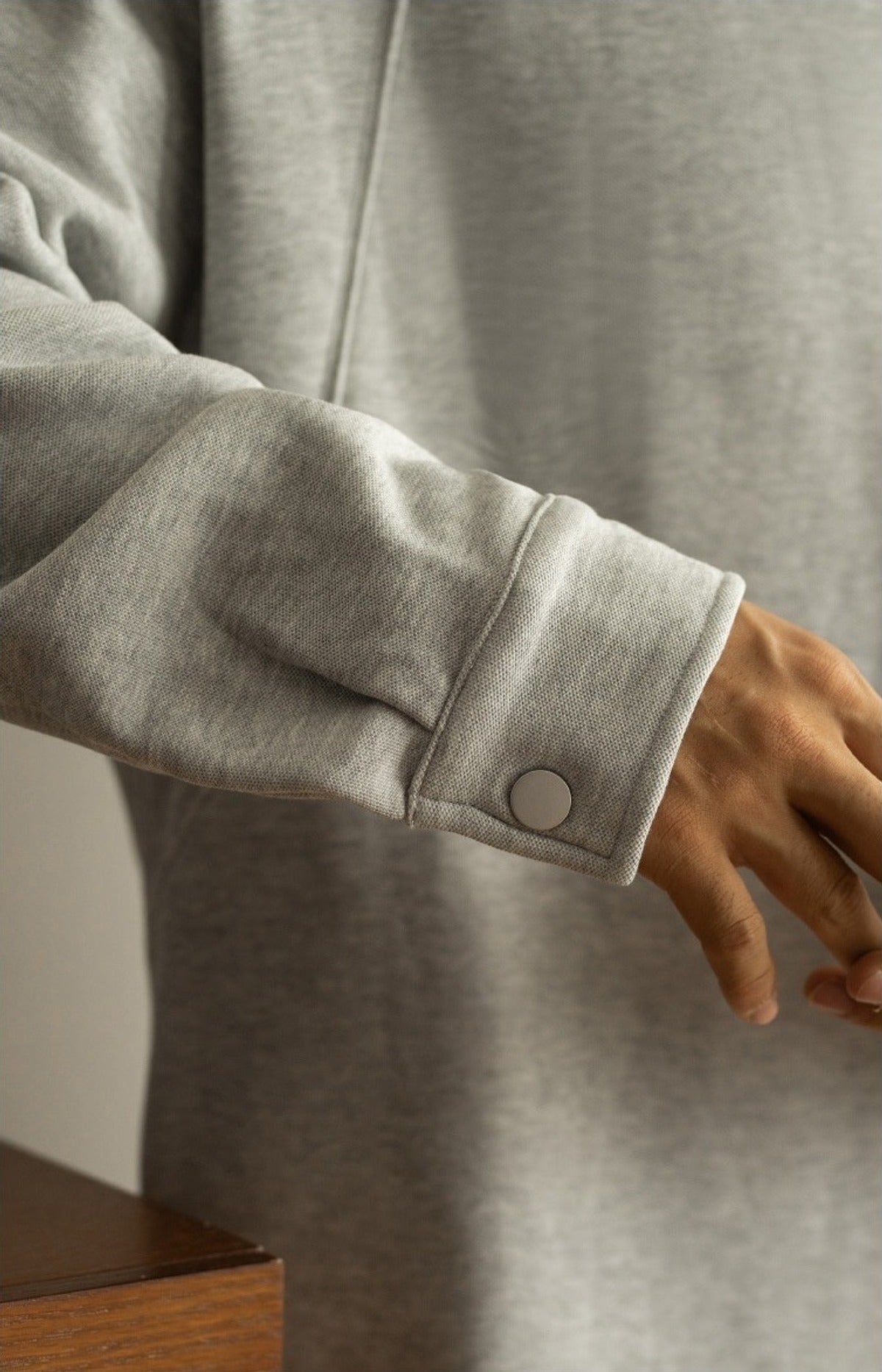 Danro Fleece Raglan Sweatshirt details