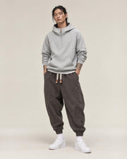 Kireina Pants in Gray, full-length front view